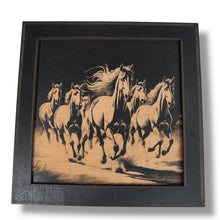 Load image into Gallery viewer, Framed Art - CUSTOM - Horse SET of 3 Pictures