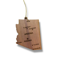 Load image into Gallery viewer, Ornament - CUSTOM - Arizona State with Cities