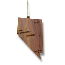 Load image into Gallery viewer, Ornament - CUSTOM - Nevada State with Cities
