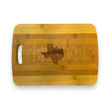 Load image into Gallery viewer, Texas Home Bluebonnets Cutting Board 14&#39;&#39;x9.5&#39;&#39;x.5&#39;&#39; Bamboo