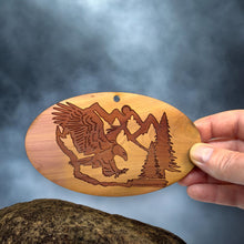 Load image into Gallery viewer, Eagle Mountain - Cedar Ornament