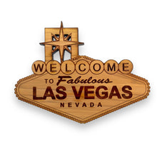 Load image into Gallery viewer, Welcome to Las Vegas - Cedar Ornament