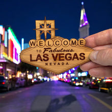 Load image into Gallery viewer, Welcome to Las Vegas - Cedar Ornament