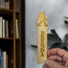 Load image into Gallery viewer, Bookmark - Personalized Sasquatch Bigfoot - Bookmark