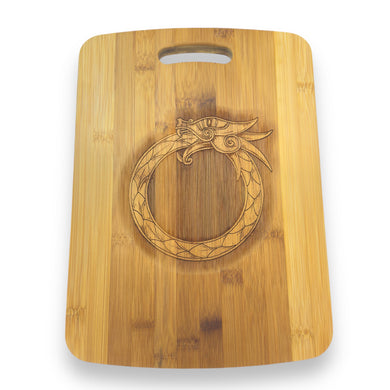 Celtic Dragon - Cutting Board 14''x9.5''x.5'' Bamboo