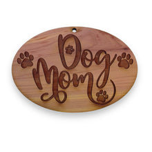 Load image into Gallery viewer, Dog mom - Cedar Ornament