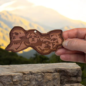 Mount Rushmore 1st Edition - Cedar Ornament