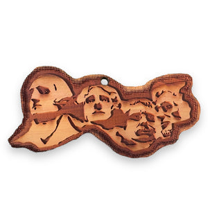 Mount Rushmore 1st Edition - Cedar Ornament