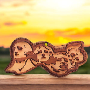 Mount Rushmore 1st Edition - Cedar Ornament