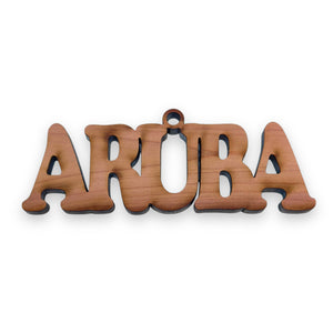 Aruba - Cedar Ornament