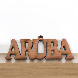 Aruba - Cedar Ornament