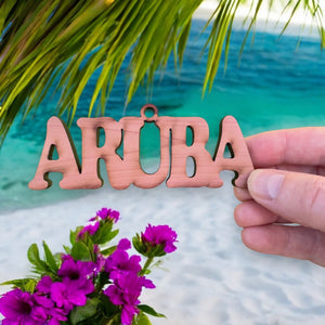 Aruba - Cedar Ornament