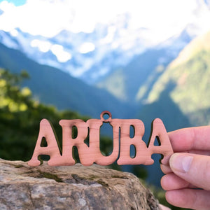 Aruba - Cedar Ornament