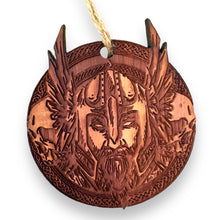 Load image into Gallery viewer, Nordic Viking - Raw Cedar Ornament