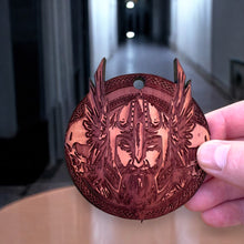 Load image into Gallery viewer, Nordic Viking - Raw Cedar Ornament