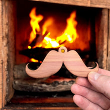 Load image into Gallery viewer, Mustache - Cedar Ornament