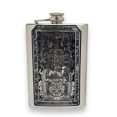 8oz Mayan Astronaut Stainless Steel Flask