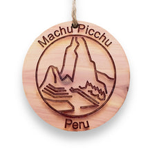 Load image into Gallery viewer, Machu Picchu Peru - Cedar Ornament