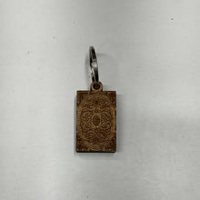 Load image into Gallery viewer, Keychain - Cedar Picket - Celtic Design - 2.5x1.4 Inches