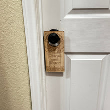 Load image into Gallery viewer, Door Hanger - Speak Friend and Enter 9x4in Raw Wood