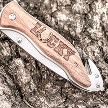 Load image into Gallery viewer, Knife - Lucky - Horseshoe 138