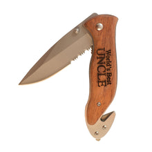 Load image into Gallery viewer, Knife - World's Best Uncle - 138