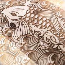 Load image into Gallery viewer, Koi Fish Cutting Board 14&#39;&#39;x9.5&#39;&#39;x.5&#39;&#39; Bamboo
