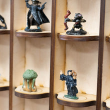 Load image into Gallery viewer, 62 Slot Miniature Display Kit for Collectibles (Assembly Required) - 32x17 Raw wood