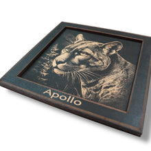 Load image into Gallery viewer, Framed Art - PERSONALIZED - CUSTOM - Puma