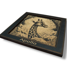 Load image into Gallery viewer, Framed Art - PERSONALIZED - CUSTOM - Giraffe