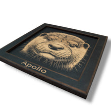 Load image into Gallery viewer, Framed Art - PERSONALIZED - CUSTOM - Otter