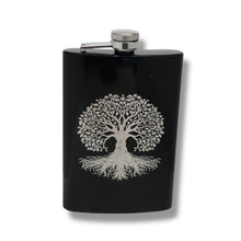 Load image into Gallery viewer, 8oz - CUSTOM - Celtic Tree of Life Flask