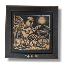 Load image into Gallery viewer, Framed Art - PERSONALIZED - CUSTOM - Rooster BBQ Guitar