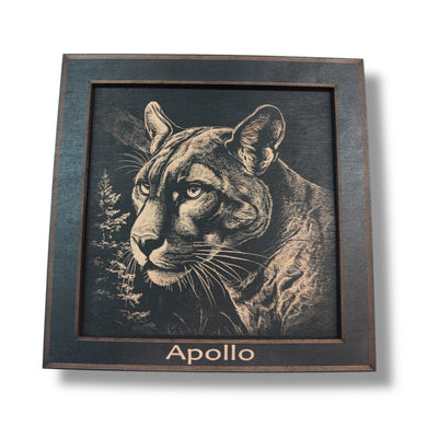 Framed Art - PERSONALIZED - CUSTOM - Puma