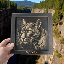 Load image into Gallery viewer, Framed Art - PERSONALIZED - CUSTOM - Puma