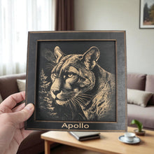 Load image into Gallery viewer, Framed Art - PERSONALIZED - CUSTOM - Puma