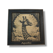 Load image into Gallery viewer, Framed Art - PERSONALIZED - CUSTOM - Giraffe