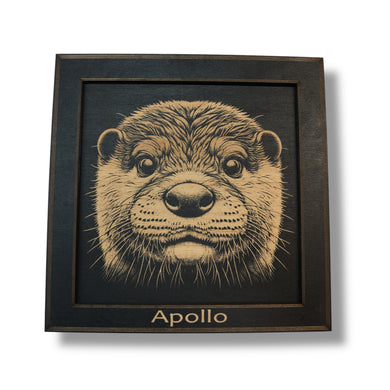 Framed Art - PERSONALIZED - CUSTOM - Otter
