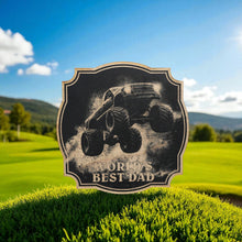 Load image into Gallery viewer, Sign - Black - Worlds best dad with truck