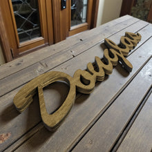 Load image into Gallery viewer, Sign - Custom - PERONALIZED - Cutout - Name or Word