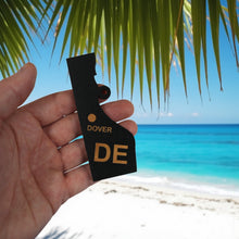 Load image into Gallery viewer, Ornament - CUSTOM - Delaware State with Cities