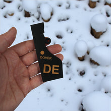 Load image into Gallery viewer, Ornament - CUSTOM - Delaware State with Cities