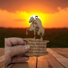 Load image into Gallery viewer, When you Arise in the Morning Marcus Aurelius CEDAR Ornament
