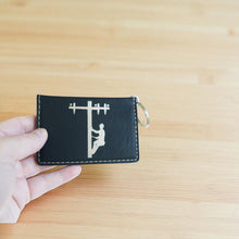 Load image into Gallery viewer, Keychain ID Holder Wallet - Lineman - Leather