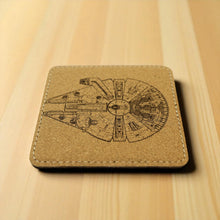 Load image into Gallery viewer, Coaster - Mfalcon - SET OF 2 - Leather or Stitched Cork