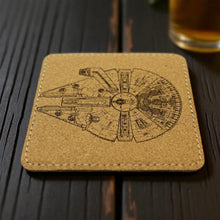 Load image into Gallery viewer, Coaster - Mfalcon - SET OF 2 - Leather or Stitched Cork