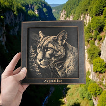 Load image into Gallery viewer, Framed Art - PERSONALIZED - CUSTOM - Puma