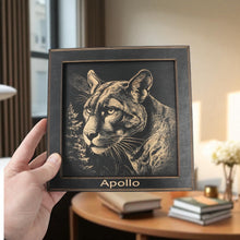 Load image into Gallery viewer, Framed Art - PERSONALIZED - CUSTOM - Puma