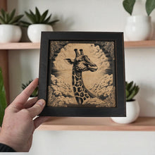 Load image into Gallery viewer, Framed Art - CUSTOM - Giraffe