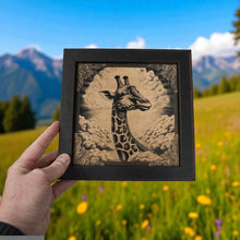Load image into Gallery viewer, Framed Art - CUSTOM - Giraffe